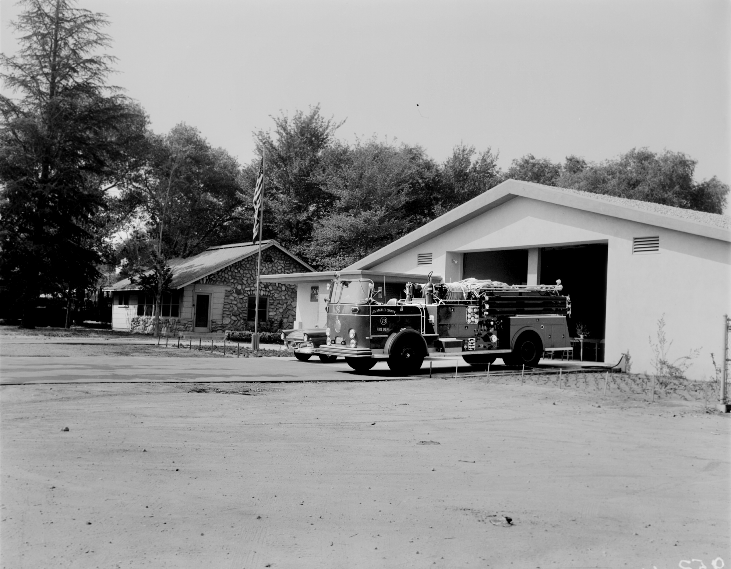 FD5801 L.A. County Fire Dedication of Fire Station
