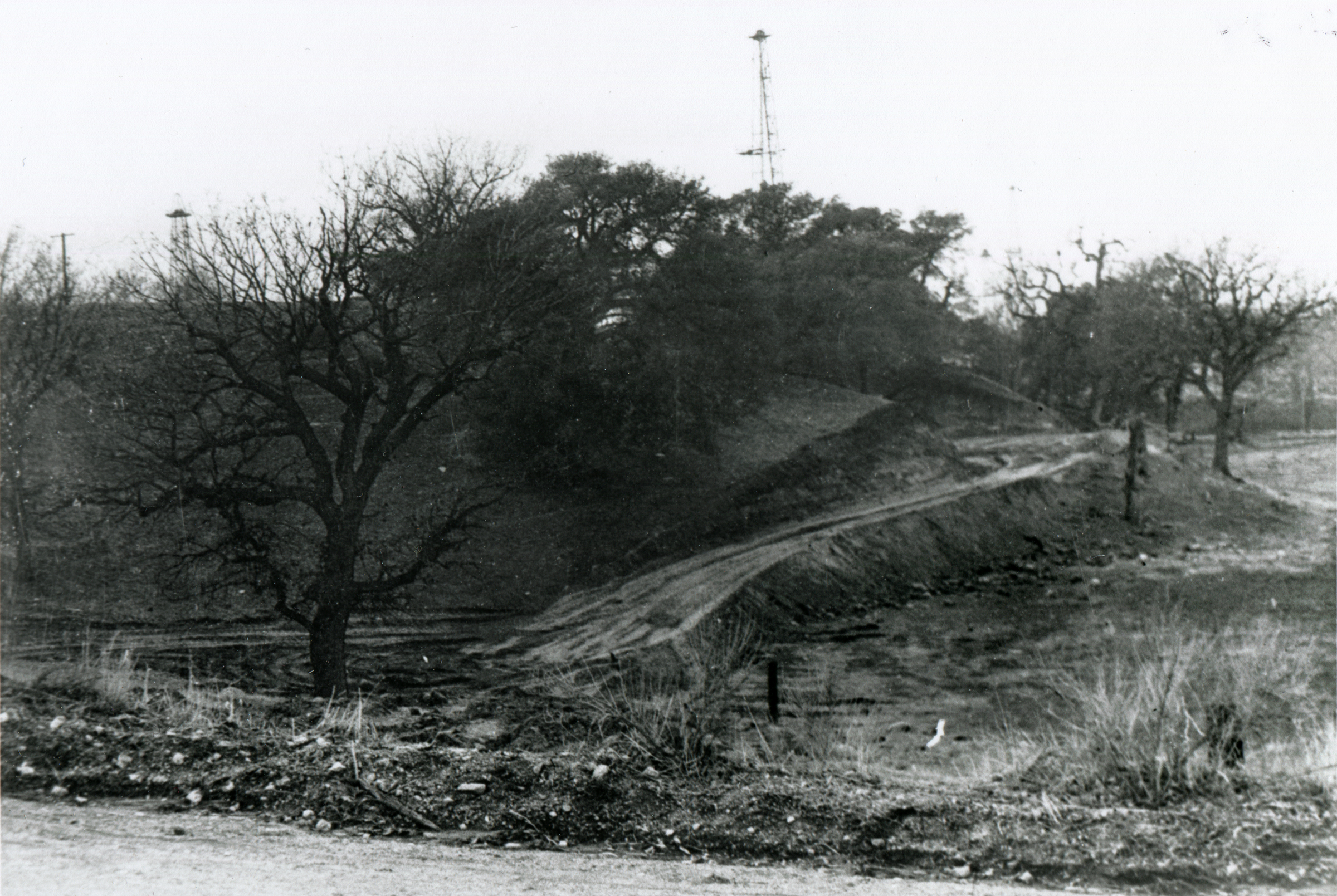 Arcadia Street area during the short-lived oil boom of 1948-1949