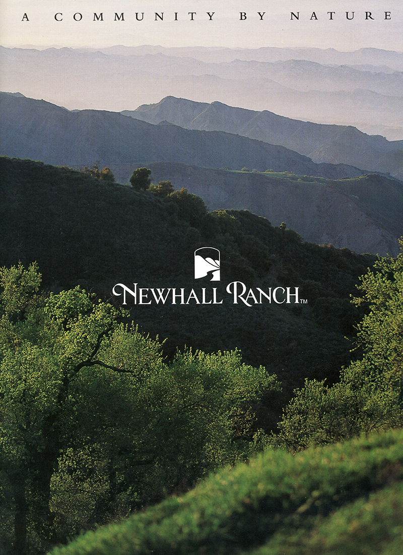 LW3028 Newhall Land Newhall Ranch Marketing Brochure, 1990s.