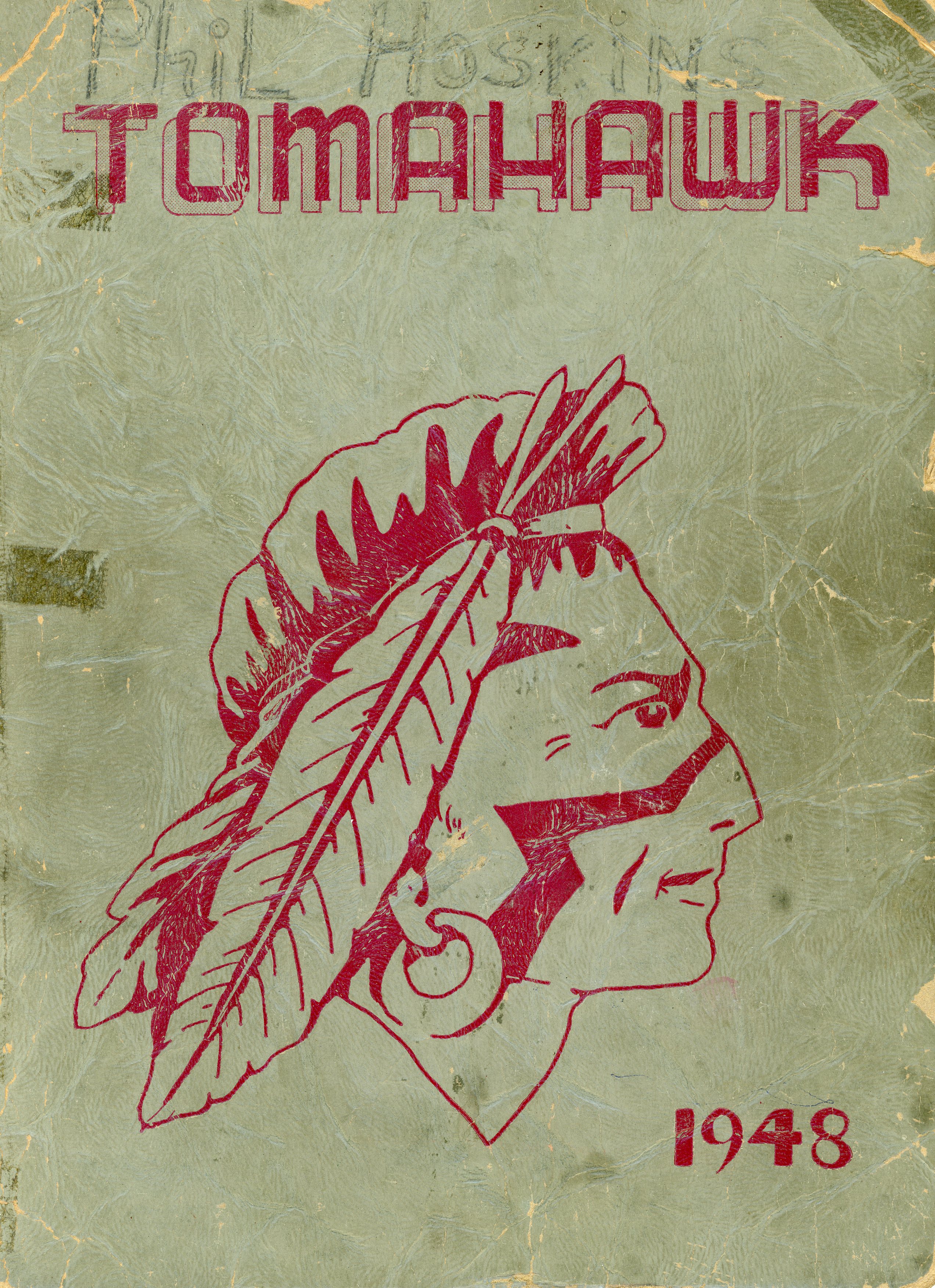 SH4801 1948 Hart High School 'Tomahawk' Yearbook.
