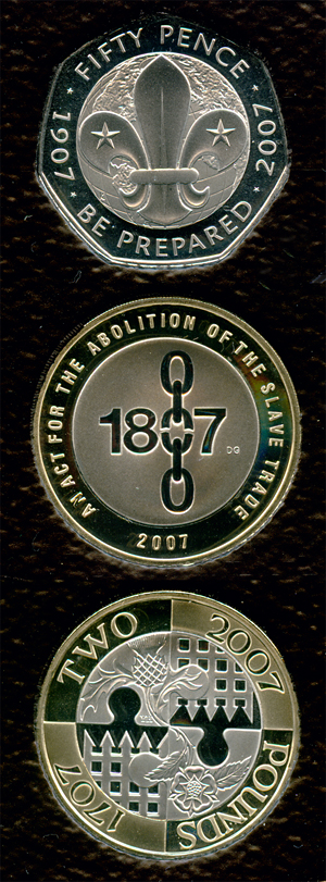 2007 coins